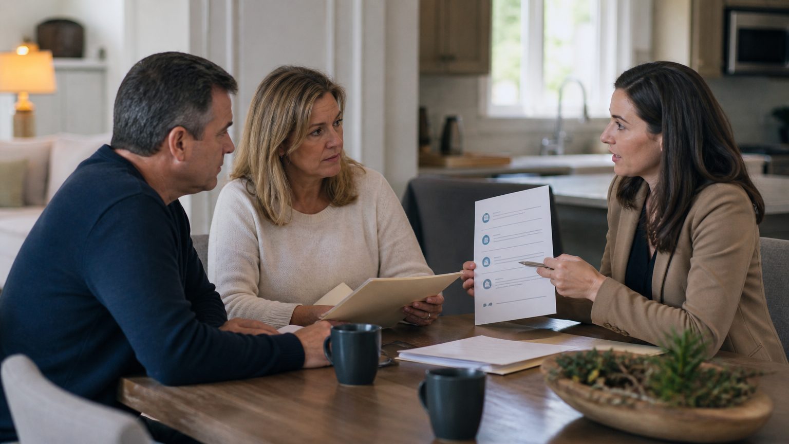 A timeshare owner speaking with an adviser about cancellation, exit options and recent resort communications.