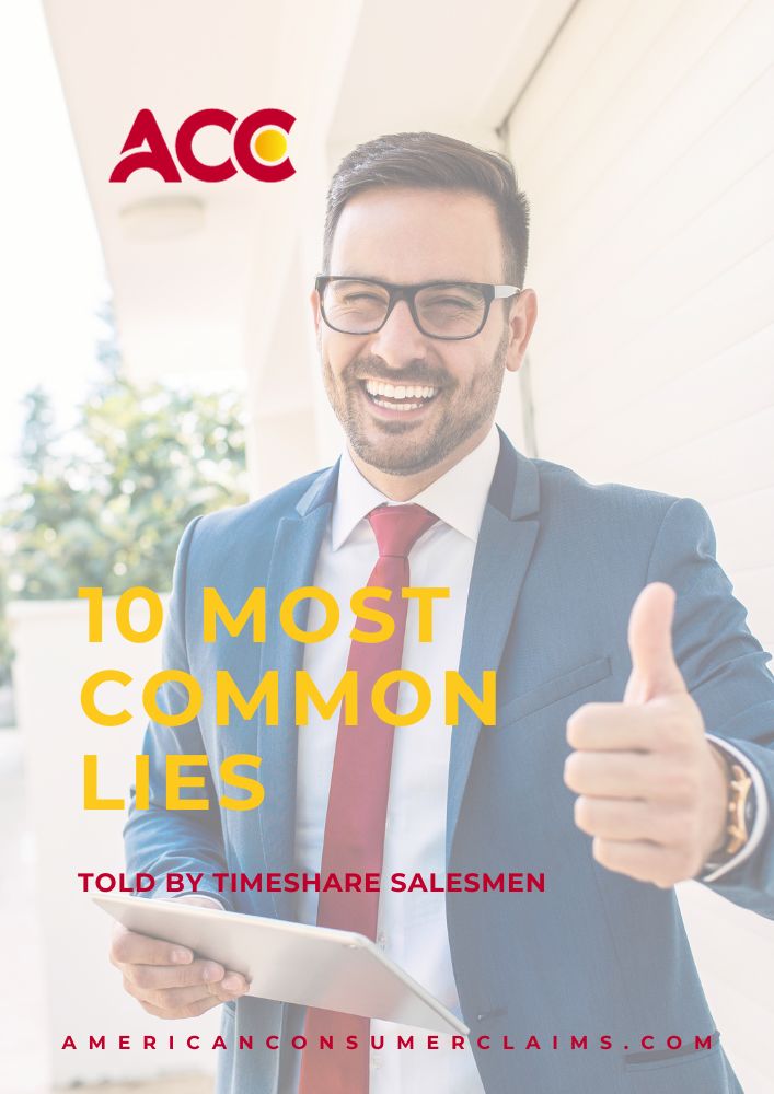 10 most common lies told by timeshare sales people